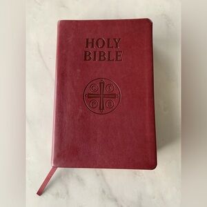 Douay-Rheims Holy Bible Burgundy Saint Benedict Press Catholic Religious Study